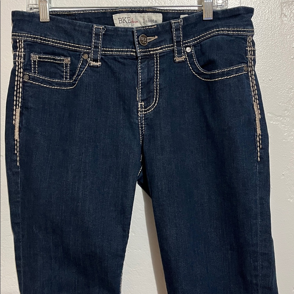 BKE Dark Indigo Ankle Jeans women’s size 29 - Picture 2 of 5